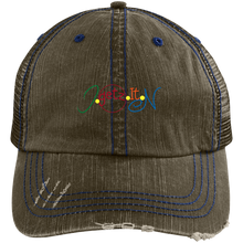 IgetzitN Colorful Logo Trucker Cap