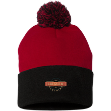 IgetzitN Clothing Logo Pom Pom Knit Cap