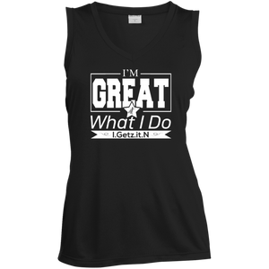 Women's I'm Great 2 Sleeveless V-Neck