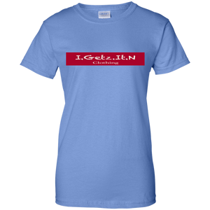 Women's Igetzitn Red Banner T-Shirt