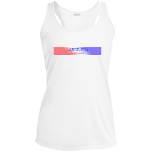 Women's Red White Blue Banner Tank