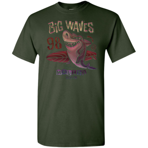 Boy's and Girl's  Big Shark Surfer T-Shirt