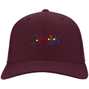 IgetzitN Colorful Logo Twill Cap