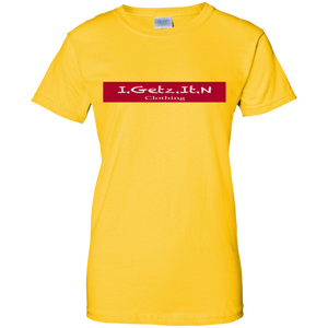 Women's Igetzitn Red Banner T-Shirt