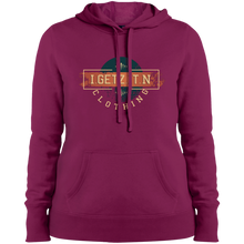 Women's Igetzitn Clothing Logo BW Pullover Hooded Sweatshirt