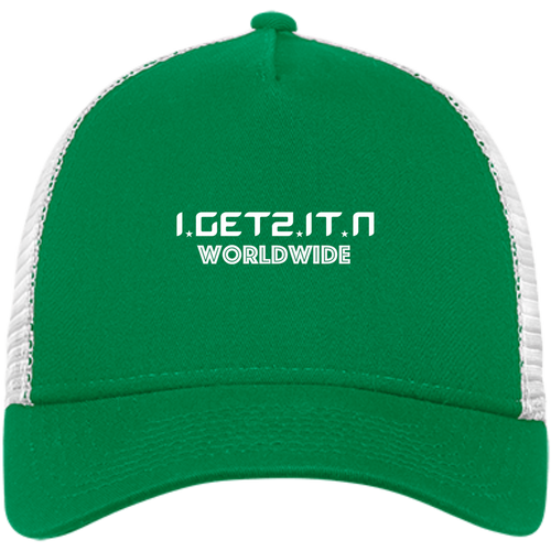 WT IgetzitN WorldWide New Era® Snapback Trucker Cap