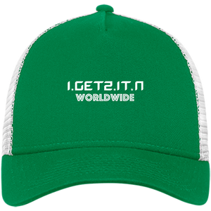 WT IgetzitN WorldWide New Era® Snapback Trucker Cap