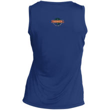 Women's Igetzitn paint logo BT Sleeveless V-Neck