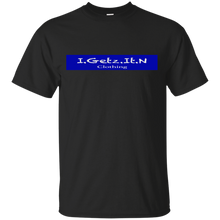 Boy's and Girl's Igetzitn Blue Banner T-Shirt