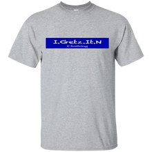 Boy's and Girl's Igetzitn Blue Banner T-Shirt
