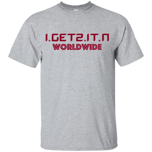 Boy's And Girl's Igetzitn Worldwide Red T-Shirt