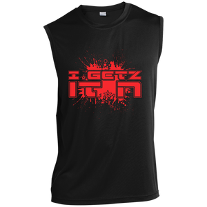 Men's Igetzitn paint logo RT Sleeveless T-Shirt