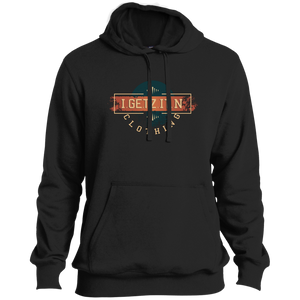 Men's Igetzitn Clothing Logo BW Pullover Hoodie
