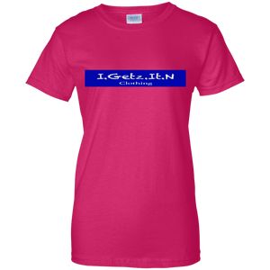 Women's Igetzitn Blue Banner T-Shirt