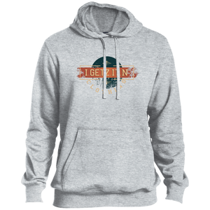 Men's Igetzitn Clothing Logo BW Pullover Hoodie