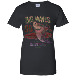 Women's  Big Shark Surfer T-Shirt