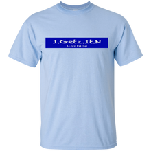 Boy's and Girl's Igetzitn Blue Banner T-Shirt