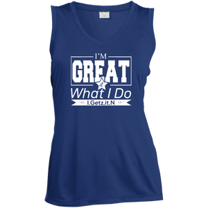 Women's I'm Great 2 Sleeveless V-Neck
