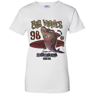 Women's  Big Shark Surfer T-Shirt