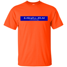 Men's Igetzitn Blue Banner T-Shirt