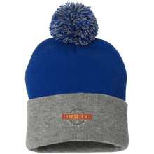 IgetzitN Clothing Logo Pom Pom Knit Cap