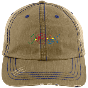 IgetzitN Colorful Logo Trucker Cap