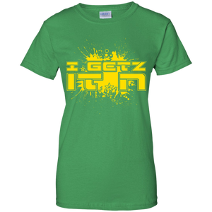 Women's IgetzitN Logo Paint T-Shirt