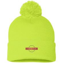 IgetzitN Clothing Logo Pom Pom Knit Cap