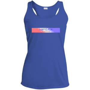 Women's Red White Blue Banner Tank