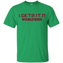 Boy's And Girl's Igetzitn Worldwide Red T-Shirt