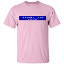 Boy's and Girl's Igetzitn Blue Banner T-Shirt