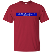 Men's Igetzitn Blue Banner T-Shirt