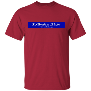 Men's Igetzitn Blue Banner T-Shirt
