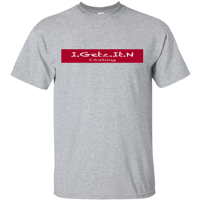 Men's Igetzitn Red Banner T-Shirt