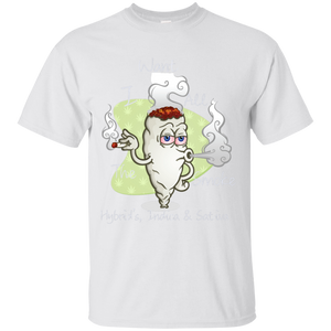 Men's All The Smoke Wht Text T-Shirt