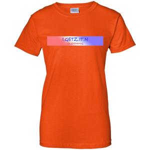Women's Red White Blue Banner T-Shirt