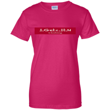 Women's Igetzitn Red Banner T-Shirt
