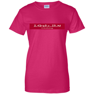 Women's Igetzitn Red Banner T-Shirt