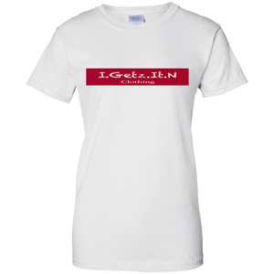 Women's Igetzitn Red Banner T-Shirt