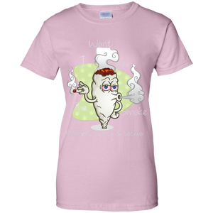 Women's All The Smoke Wht Text T-Shirt