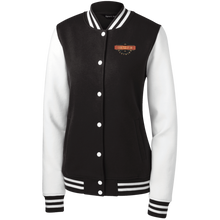 Women's IgetzitN Logo Fleece Letterman Jacket