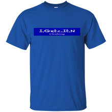 Boy's and Girl's Igetzitn Blue Banner T-Shirt