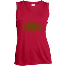 Women's IgetzitN Logo Paint GT Sleeveless V-Neck