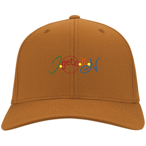 IgetzitN Colorful Logo Twill Cap