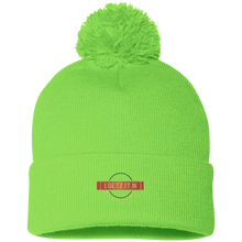 IgetzitN Clothing Logo Pom Pom Knit Cap