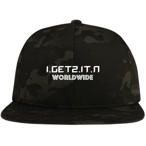WT IgetzitN WorldWide Snapback Hat