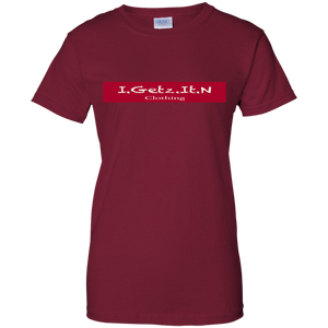 Women's Igetzitn Red Banner T-Shirt