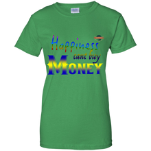 Women's Happiness Cant Buy Money W/O bg T-Shirt