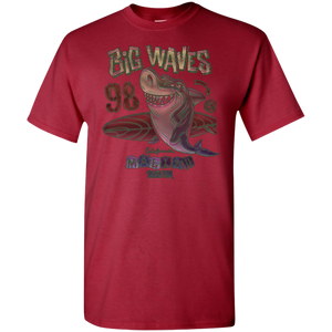 Boy's and Girl's  Big Shark Surfer T-Shirt