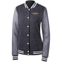 Women's IgetzitN Logo Fleece Letterman Jacket